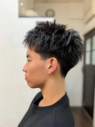 ショート メンズ メンズ/スパイキー ショート/isseyのヘアスタイル