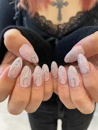 ネイル hair&nail ☯️アイリ☯️のネイルデザイン
