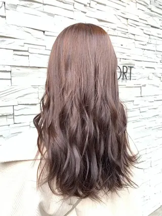 ロング ゆうき あすかのヘアスタイル