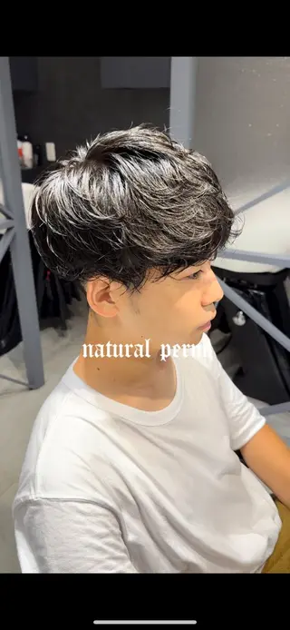 パーマ メンズ メンズパーマ特化 🌟Gakutoのヘアスタイル