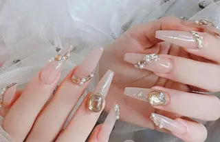 ロング nina beautyのネイルデザイン