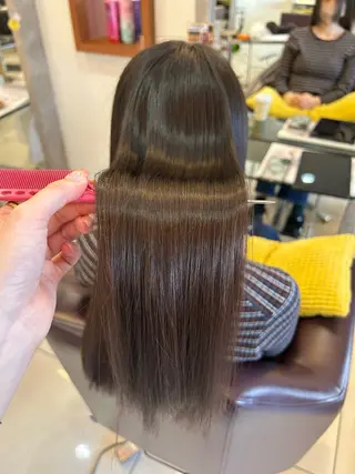 セミロング トップスタイリスト 林すずかのヘアスタイル