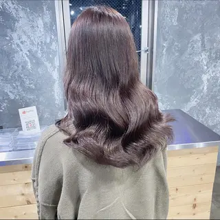 カラー *🧸透け感カラー 🍪福岡🧸のヘアスタイル