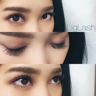 マツエク・マツパ Aim NAIL&EYELASH.BROW立花店所属・Aim立花店 Mihoのマツエク・マツパデザイン