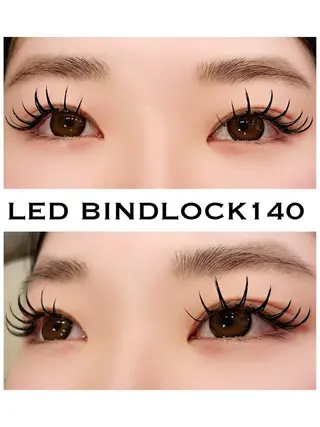 マツエク・マツパ シュガーレイ所属・バインドロック🦋 アンドヘルシーのマツエク・マツパデザイン