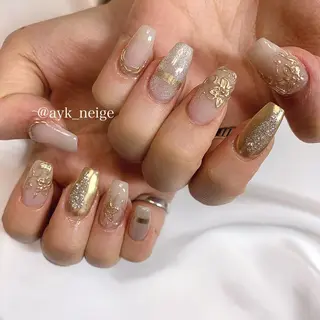 ミディアム n'eige nail所属・大谷 綾香のネイルデザイン