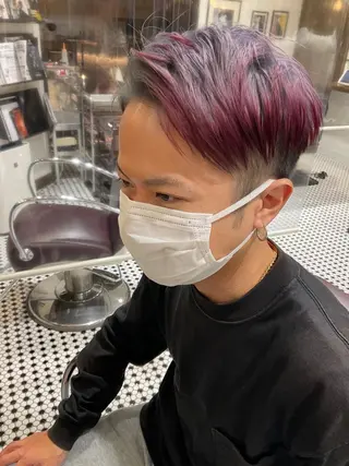 カラー メンズ レイヤーカット ♥kanaのヘアスタイル