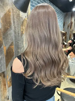 ロング カラー lafith hair  robin所属・武山 稜河/名駅のヘアスタイル