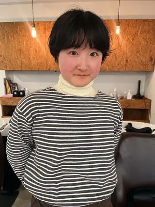 ショート 暖色/パーマ 🌼クニトウメイのヘアスタイル