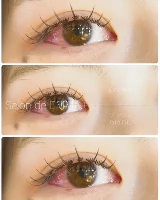 マツエク・マツパ EMMA plus．のマツエク・マツパデザイン