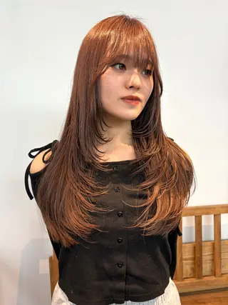 ロング Fev YUZUのヘアスタイル