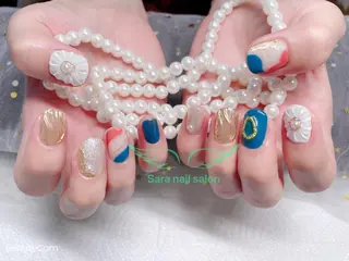 ネイル 小岩 Saraのネイルデザイン