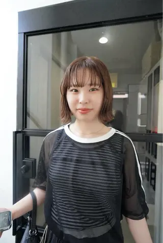 ショート カラー 田代 佳穂のヘアスタイル