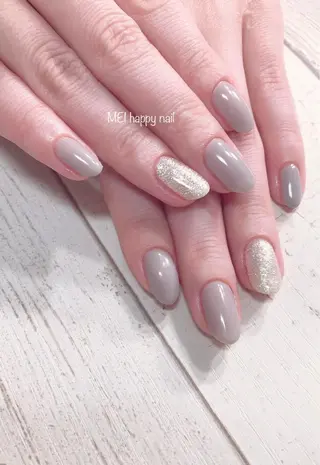 ネイル 北浦和 自爪育成ケアのネイルデザイン