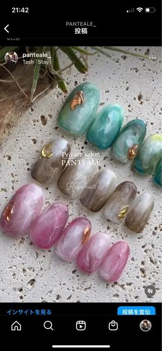 ネイル Nail salon Orieのネイルデザイン