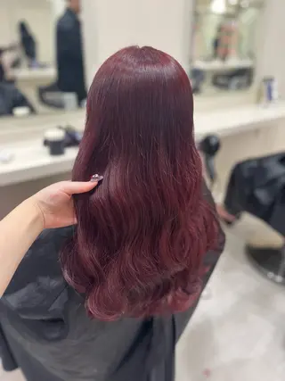 カラー ベージュ・ラベンダー カラー🎀りりのヘアスタイル