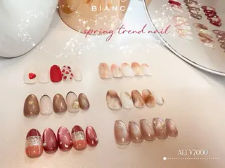 ネイル Bianca大宮 入江のネイルデザイン