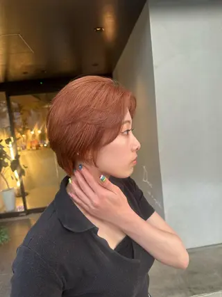 ショート カラー ピンクカラー/ mana🎀のヘアスタイル