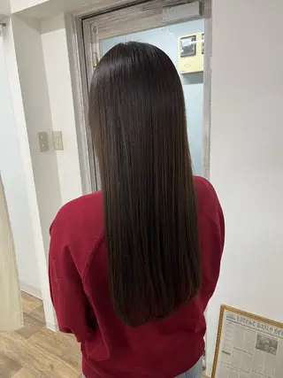 ロング カラー つぼみ/パーマ ／レイヤー／ボブのヘアスタイル