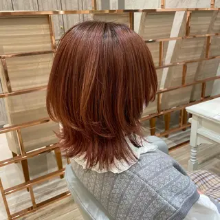 ミディアム 神野 れなのヘアスタイル