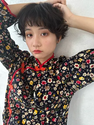 ショート 似合わせレイヤー 海外風レイヤーmioのヘアスタイル