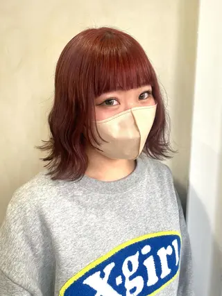 ショート カラー ⌇ROMEO京橋店⌇ 鎌谷明星🪷のヘアスタイル