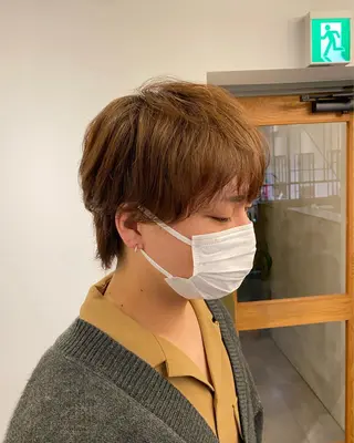 ショート カラー メンズ ⭐カラーモデル募集中 ⭐️加納大希のヘアスタイル