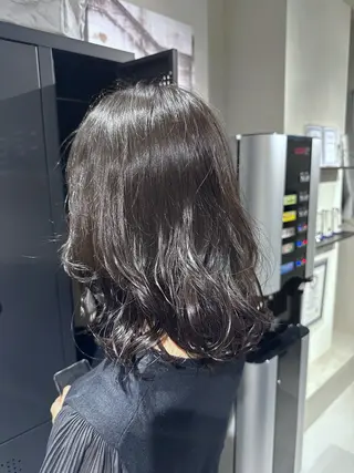 セミロング 町田/透け感/透明感 Shibuのヘアスタイル