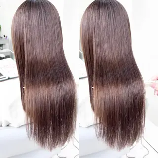 ロング パーマ 【くせ毛さんのお悩み 解決🍀】栗橋のヘアスタイル