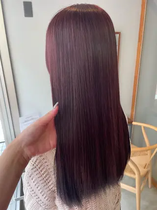 ロング カラー nagano saraのヘアスタイル