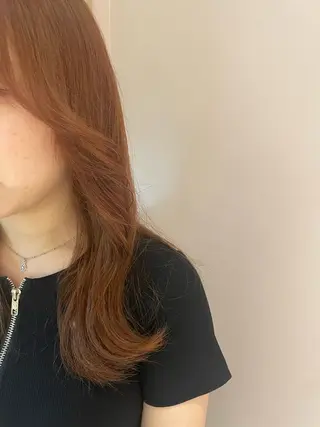 ロング マホ/日吉/髪質改善 /レイヤー/ガーリーのヘアスタイル
