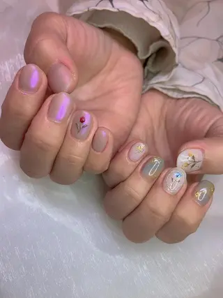 ネイル ヤマダ サクラのヘアスタイル