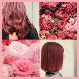 ミディアム カラー カジュアルを女っぽく 𝗮𝘆𝗮𝗰𝗼のヘアスタイル