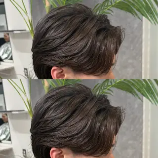 ショート メンズ メンズパーマ/ショ ートカット/福井悟朗のヘアスタイル