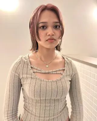 ショート カラー デザイン/レイヤー Kaito🐩/栄のヘアスタイル