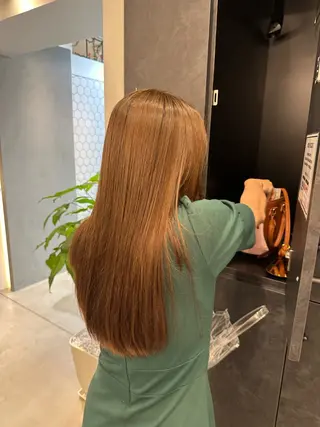 ロング カラー 銀座/ヘアセット シマムラ ミホのヘアスタイル