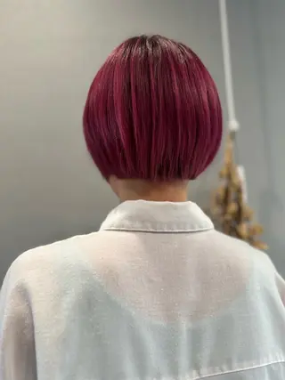 ショート カラー K Harukaのヘアスタイル