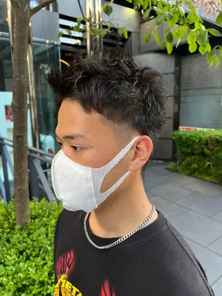 ショート salowin所属・吉ヶ別符 亮祐のヘアスタイル