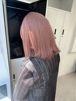 カラー 🐬透明感カラー/ ハイトーン/ユウ🐬のヘアスタイル