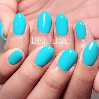 ミディアム ネイル Belle fleurのネイルデザイン