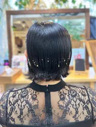 ショート ヘアアレンジ Hair Atelier P's 【ピース】所属・Kaori / P’s 渋谷のヘアスタイル