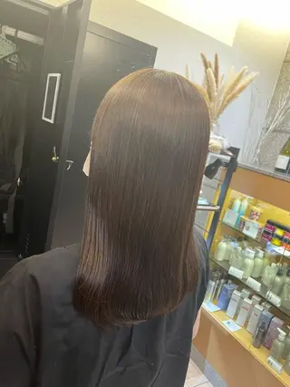 ミディアム カラー ACTION心斎橋店 Lisaのヘアスタイル