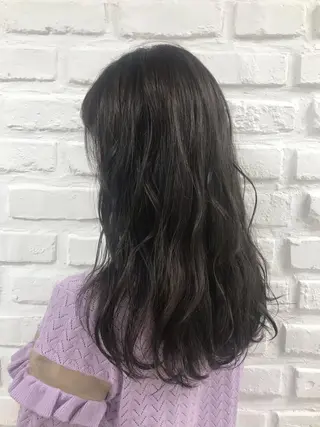 ロング カラー 【暖色カラー特化】 中山由梨のヘアスタイル