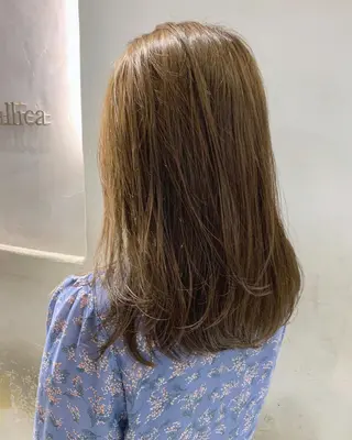 ミディアム カラー TENELE所属・チバ タクミのヘアスタイル