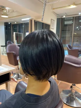 ショート カラー 新宿 /透明感カラー レイヤー/NANAのヘアスタイル