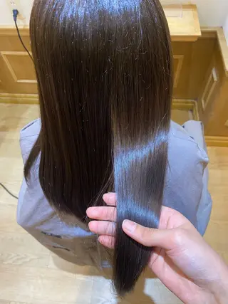 セミロング 髪質改善サロン🫧 セキチサトのヘアスタイル