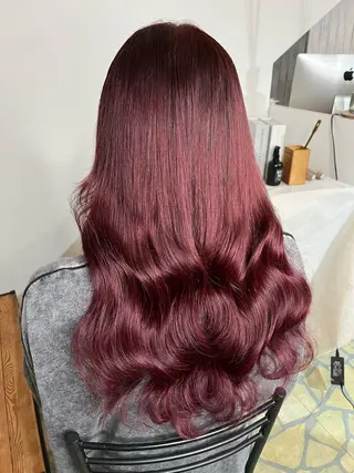 ロング エクステ・髪質改善・ ブリーチ・吉田大介のヘアスタイル