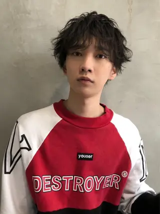 メンズ 似合わせ×美髪改善✨ Yutoのヘアスタイル