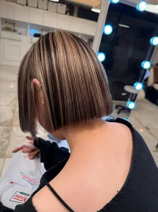 ミディアム カラー @kyoniyy KYONIのヘアスタイル