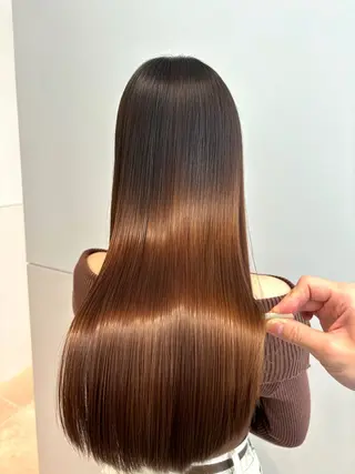 ロング パーマ 🍀本格ヘッドスパ 👑髪質改善🍀英司のヘアスタイル